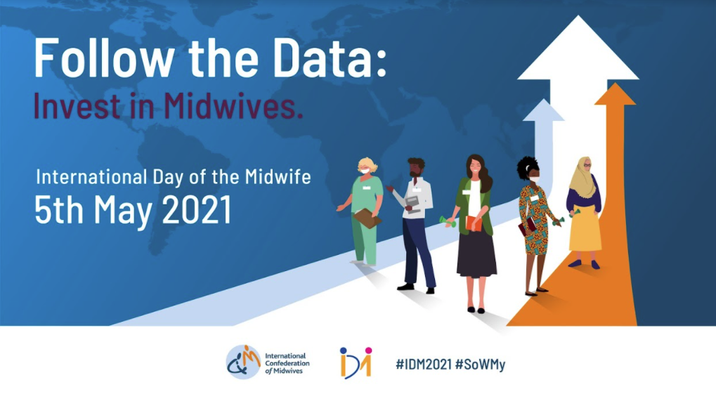 Follow the data: Invest in Midwives poster